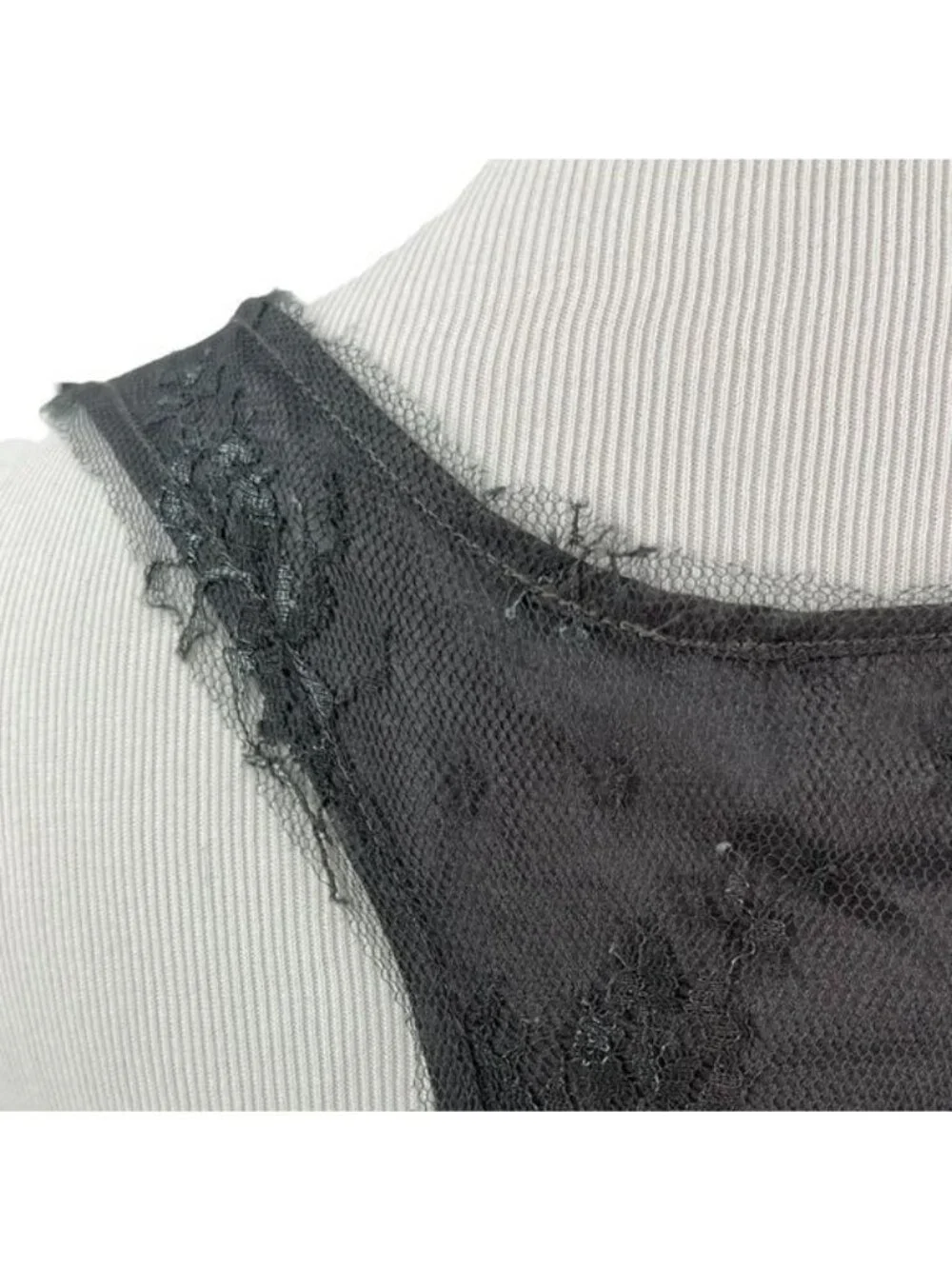 NWOT Free People Gray Satin Lace Dress| Whimsigoth Grunge Fairycore Indie Sleaze